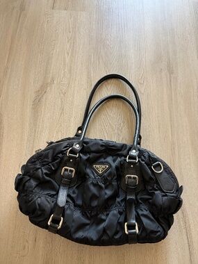 PRADA 2000s Tessuto Gaufre Nylon Bag